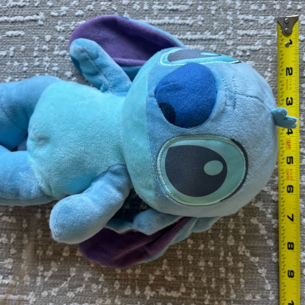 Disney Stitch Plush - Light Blue with Purple Ears